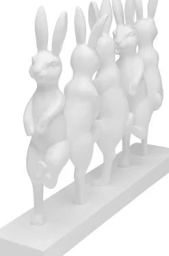 KARE24.se Skulptur Dancing Rabbits - Vit, 40cm - KARE Design New