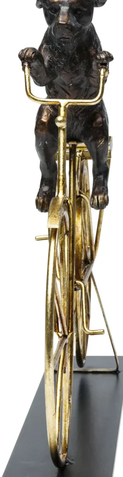 KARE24.se Skulptur Dog On Bicycle - Dekor Cyklande Hund - KARE Design Outlet