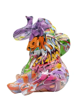 KARE24.se Skulptur Elefant Zirkus - Dekorfigur Graffit - KARE Design Discount