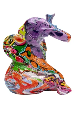 KARE24.se Skulptur Elefant Zirkus - Dekorfigur Graffit - KARE Design Discount