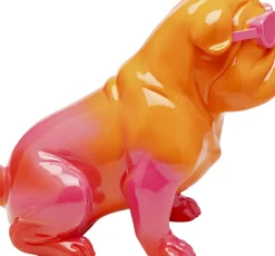 KARE24.se Skulptur Fashion Dog - Orange/Guld, 37cm - KARE Design New