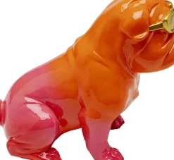 KARE24.se Skulptur Fashion Dog - Orange/Rosa, 17cm - KARE Design