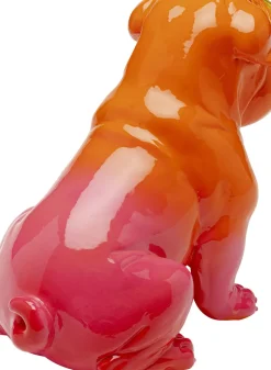 KARE24.se Skulptur Fashion Dog - Orange/Rosa, 17cm - KARE Design