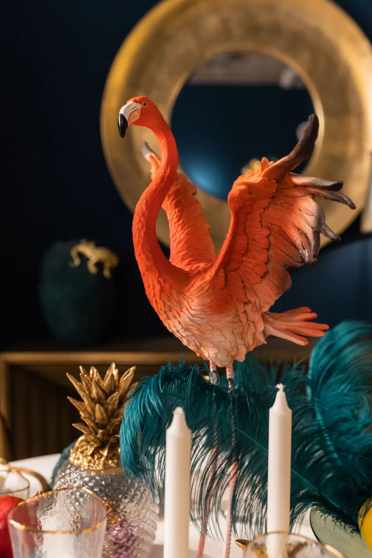 KARE24.se Skulptur Flamingo Road Fly, 66cm - KARE Design Sale