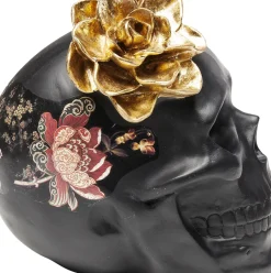 KARE24.se Skulptur Flower Skull, 22cm - KARE Design New