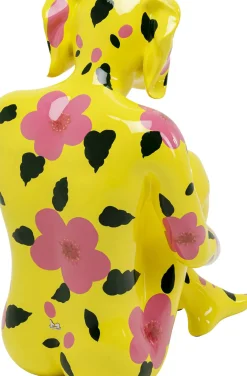 KARE24.se Skulptur Gangster Dog - Gul, 80cm - KARE Design