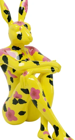 KARE24.se Skulptur Gangster Rabbit - Gul 80cm - KARE Design Sale