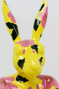 KARE24.se Skulptur Gangster Rabbit - Gul 80cm - KARE Design Sale