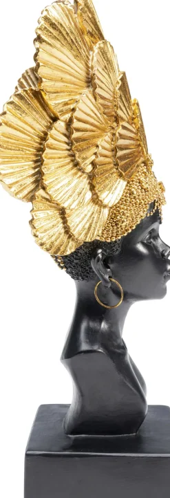 KARE24.se Skulptur Goddes Portrait - Svart/Guld - KARE Design Clearance