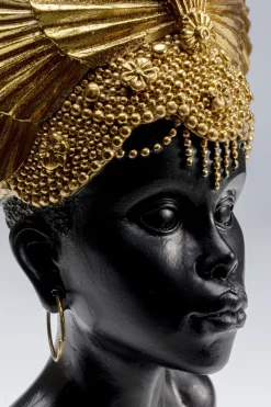 KARE24.se Skulptur Goddes Portrait - Svart/Guld - KARE Design Clearance
