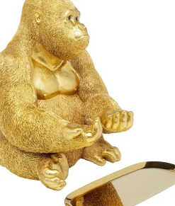 KARE24.se Skulptur Gorilla Butler, 37cm - Gorilla med Bricka - KARE Design Clearance