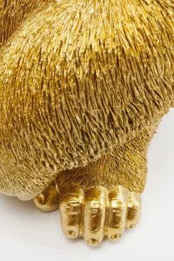 KARE24.se Skulptur Gorilla - Guld, 38,5cm - KARE Design New