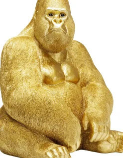 KARE24.se Skulptur Gorilla - Guld, XL 76cm - KARE Design Sale