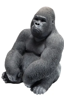 KARE24.se Skulptur Gorilla - Svart, 39cm - KARE Design Clearance