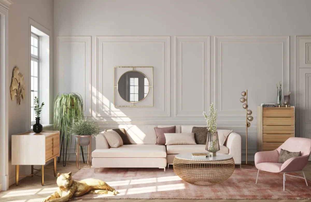 KARE24.se Skulptur Lion Gold - Dekor Guld Lejon, 113cm - KARE Design Best