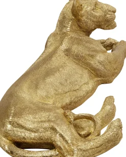 KARE24.se Skulptur Lion Gold - Dekor Guld Lejon, 113cm - KARE Design Best