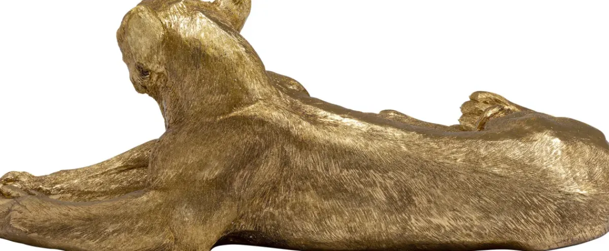 KARE24.se Skulptur Lion Gold - Dekor Guld Lejon, 113cm - KARE Design Best