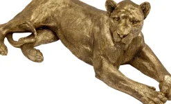 KARE24.se Skulptur Lion Gold - Dekor Guld Lejon, 113cm - KARE Design Best