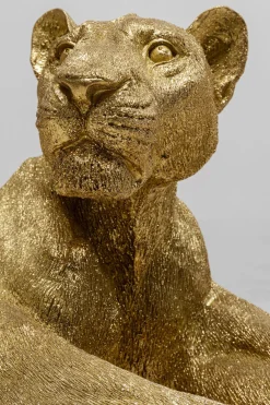 KARE24.se Skulptur Lion Gold - Dekor Guld Lejon, 113cm - KARE Design Best