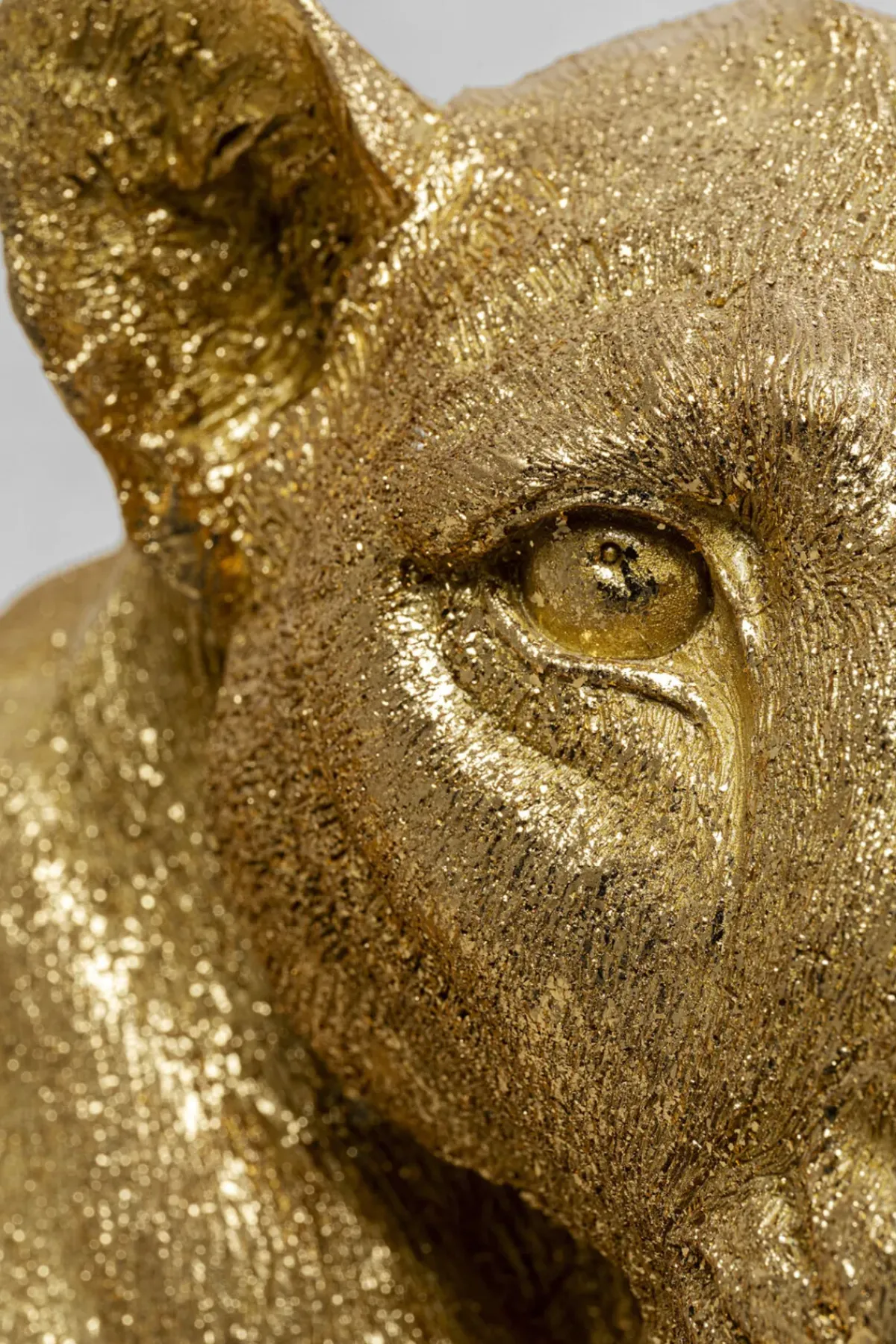 KARE24.se Skulptur Lion Gold - Dekor Guld Lejon, 113cm - KARE Design Best
