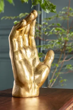 KARE24.se Skulptur Mano - Hand i Guldfinish - KARE Design Online