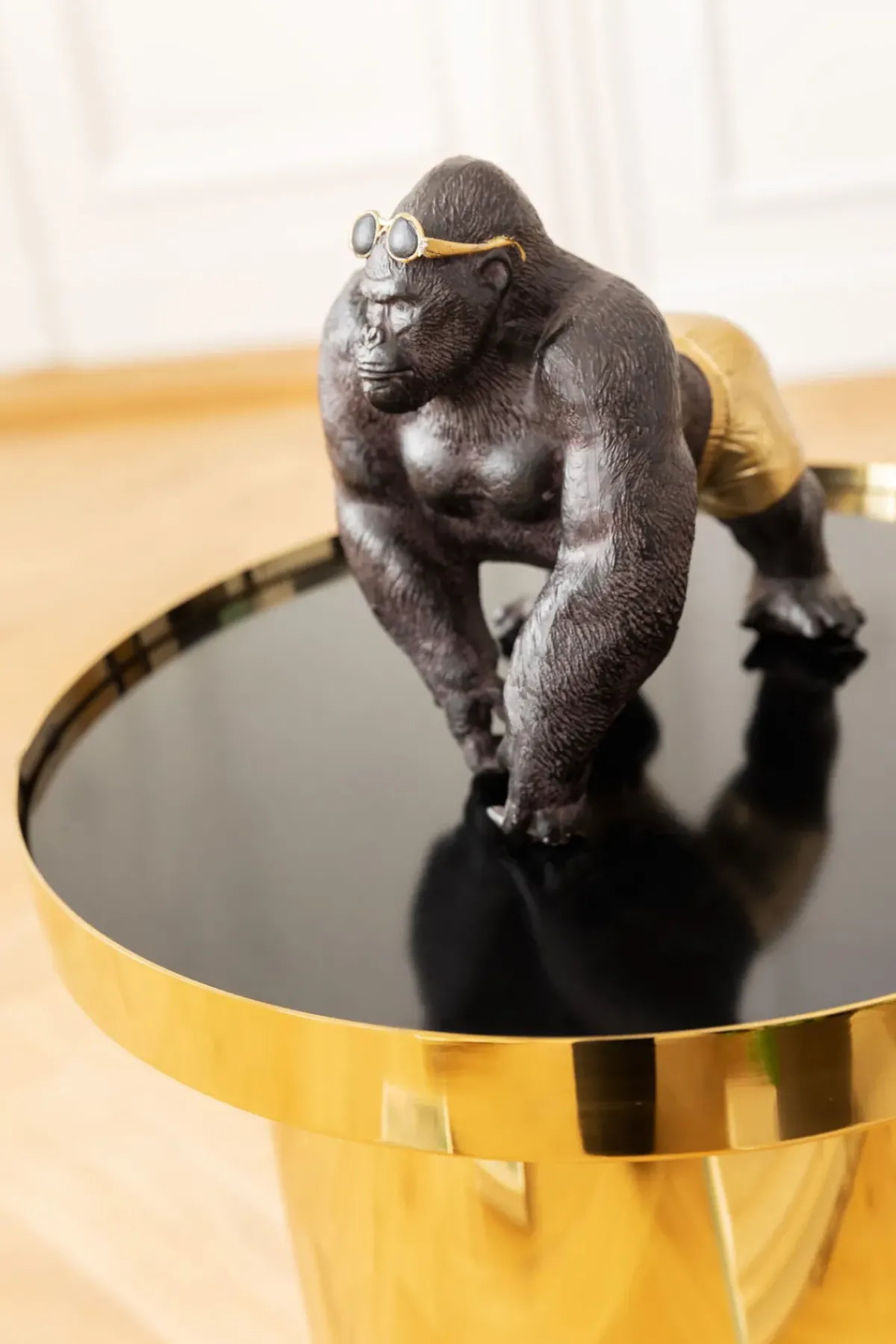KARE24.se Skulptur Monkey Beach - Dekor Gorilla, 20cm - KARE Design New
