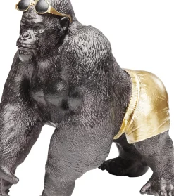 KARE24.se Skulptur Monkey Beach - Dekor Gorilla, 20cm - KARE Design New