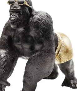 KARE24.se Skulptur Monkey Beach - Dekor Gorilla, 30cm - KARE Design Best