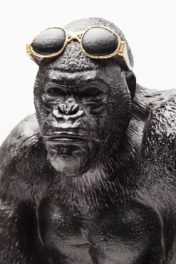 KARE24.se Skulptur Monkey Beach - Dekor Gorilla, 30cm - KARE Design Best