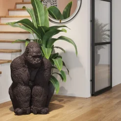 KARE24.se Skulptur Monkey Gorilla Front, 107cm - KARE Design New