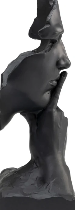 KARE24.se Skulptur Quiet Face - Svart, 31cm - KARE Design Best
