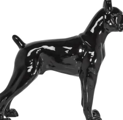 KARE24.se Skulptur Staty Toto - Dekor XL Svart Hund, 190cm - KARE Design Clearance