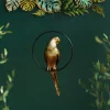 KARE24.se Skulptur Swinging Parrot - Hängande Dekor Papegoja Guld - KARE Design Hot