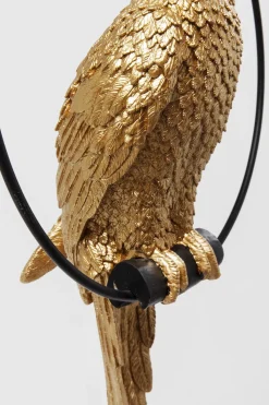 KARE24.se Skulptur Swinging Parrot - Hängande Dekor Papegoja Guld - KARE Design Hot