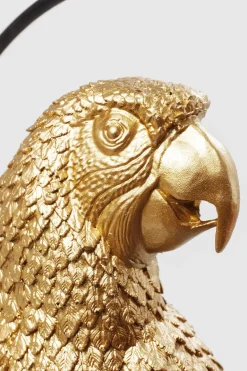 KARE24.se Skulptur Swinging Parrot - Hängande Dekor Papegoja Guld - KARE Design Hot
