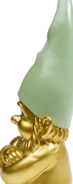 KARE24.se Skulptur Tomte - Guld, Grön, 21cm - KARE Design Discount