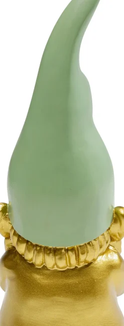 KARE24.se Skulptur Tomte - Guld, Grön, 21cm - KARE Design Discount