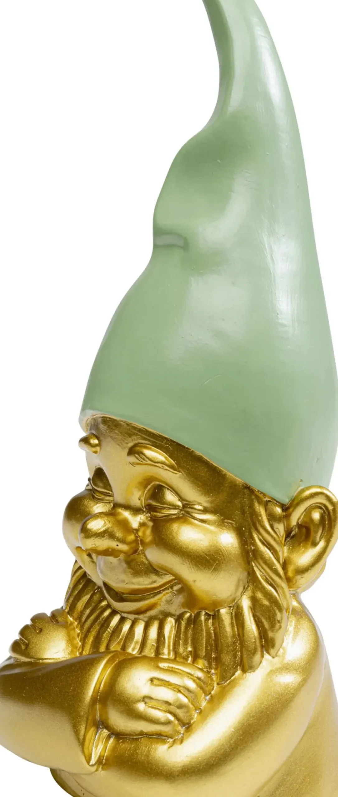 KARE24.se Skulptur Tomte - Guld, Grön, 21cm - KARE Design Discount