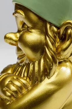 KARE24.se Skulptur Tomte - Guld, Grön, 21cm - KARE Design Discount
