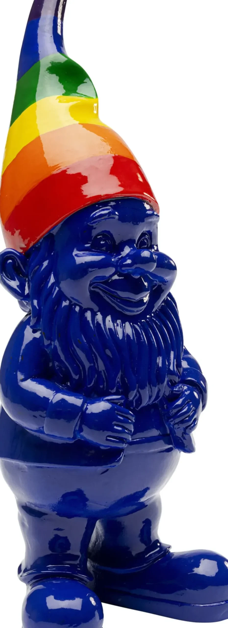KARE24.se Skulptur Tomte Standing - Blå/Rainbow, 21cm - KARE Design Sale