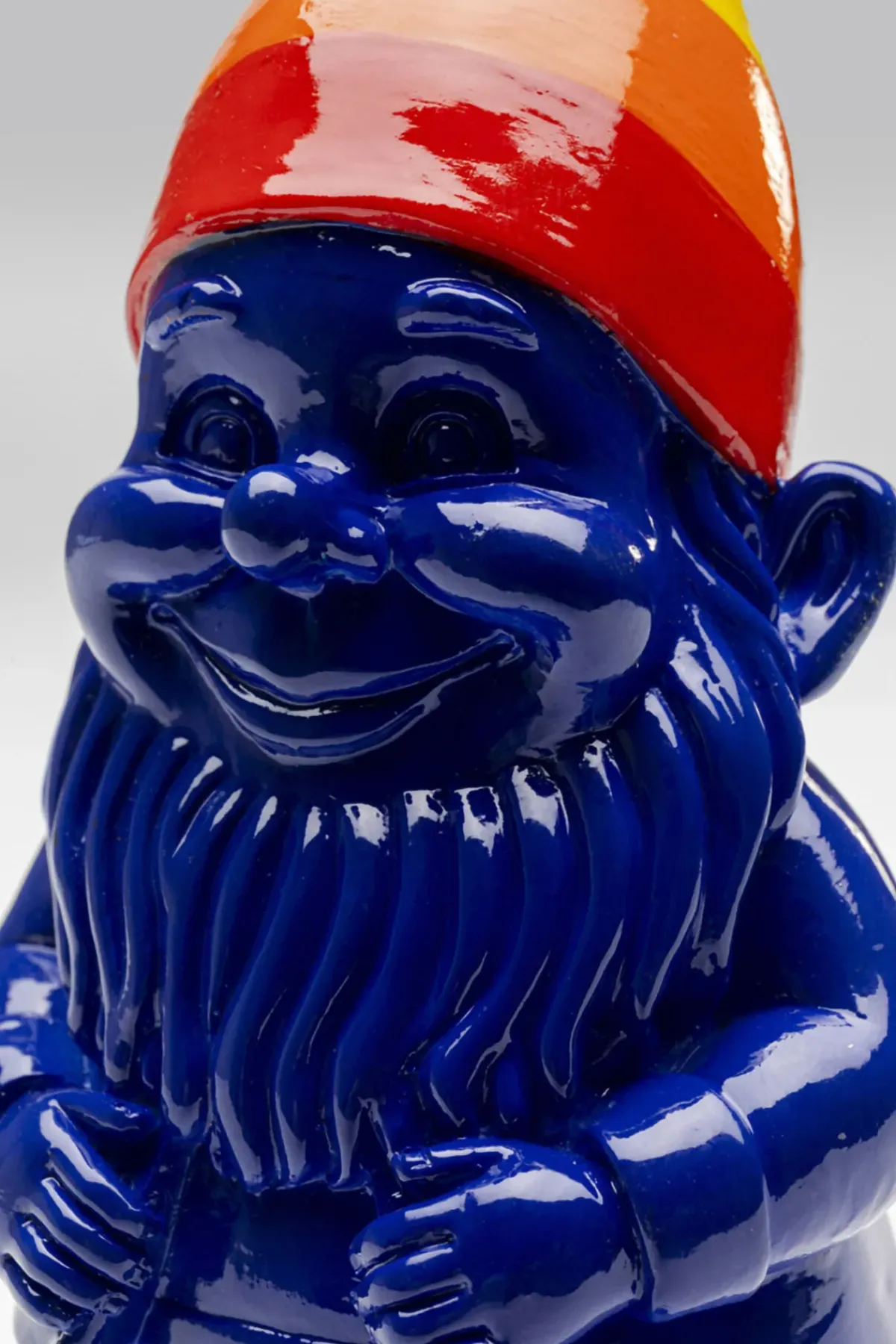 KARE24.se Skulptur Tomte Standing - Blå/Rainbow, 21cm - KARE Design Sale