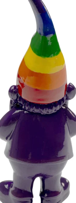 KARE24.se Skulptur Tomte Standing - Lila/Rainbow, 11cm - KARE Design New