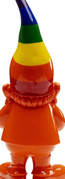 KARE24.se Skulptur Tomte Standing - Orange/Rainbow, 46cm - KARE Design Best
