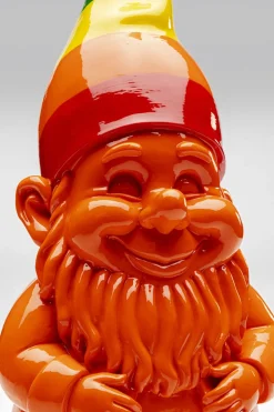 KARE24.se Skulptur Tomte Standing - Orange/Rainbow, 46cm - KARE Design Best