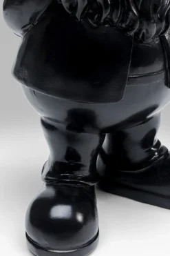 KARE24.se Skulptur Tomte Standing - Svart/Guld, 30cm - KARE Design Outlet