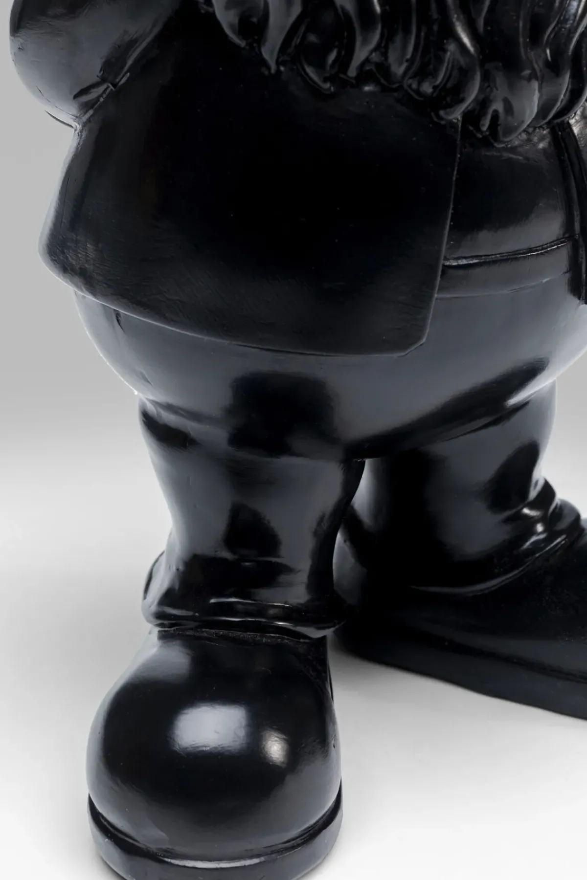 KARE24.se Skulptur Tomte Standing - Svart/Guld, 30cm - KARE Design Outlet
