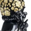 KARE24.se Skulptur Tomte Standing - Svart/Guld, 46cm - KARE Design New