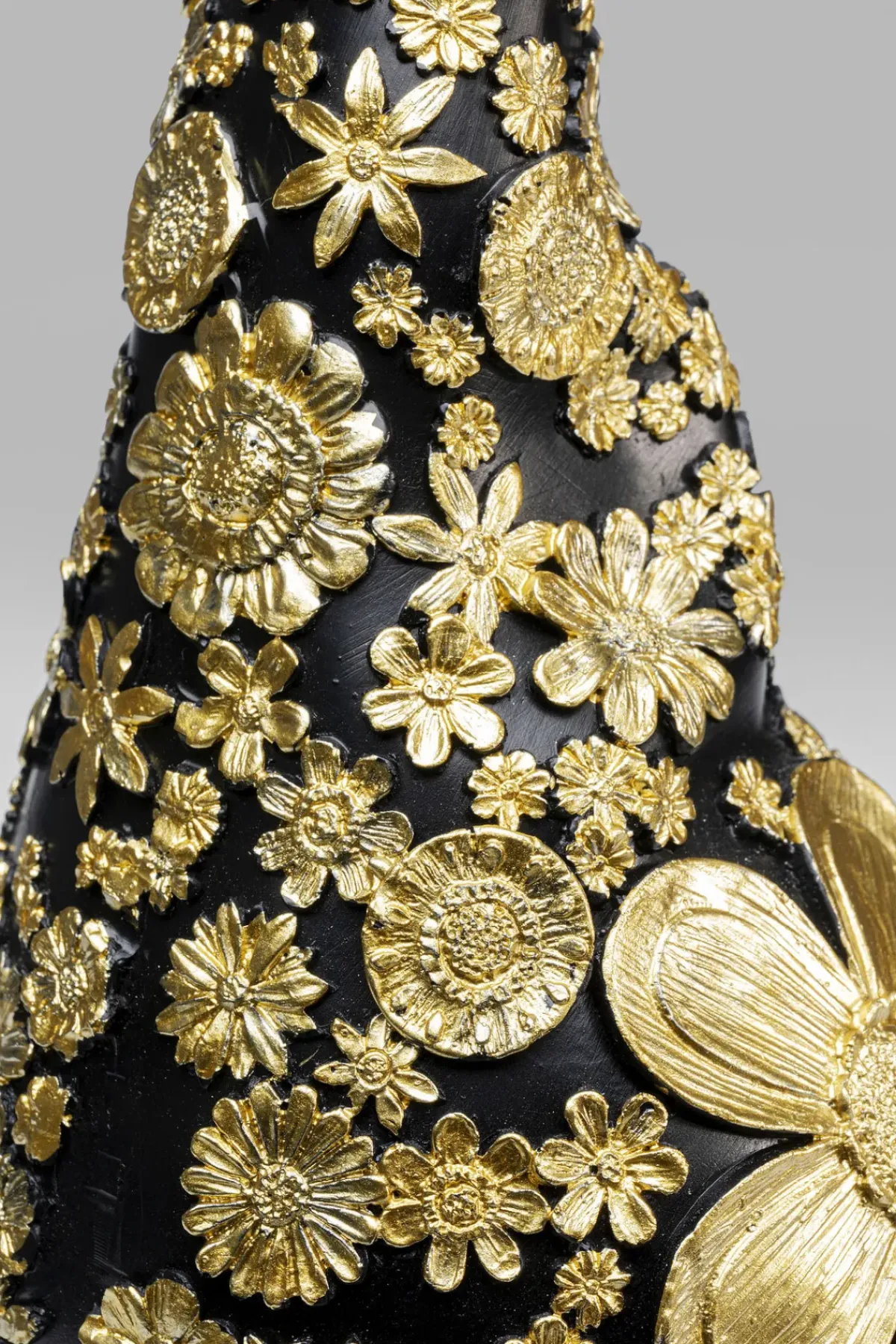 KARE24.se Skulptur Tomte Standing - Svart/Guld, 46cm - KARE Design New