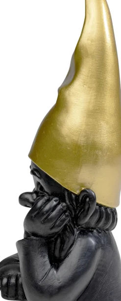 KARE24.se Skulptur Tomte - Svart, 21cm - KARE Design