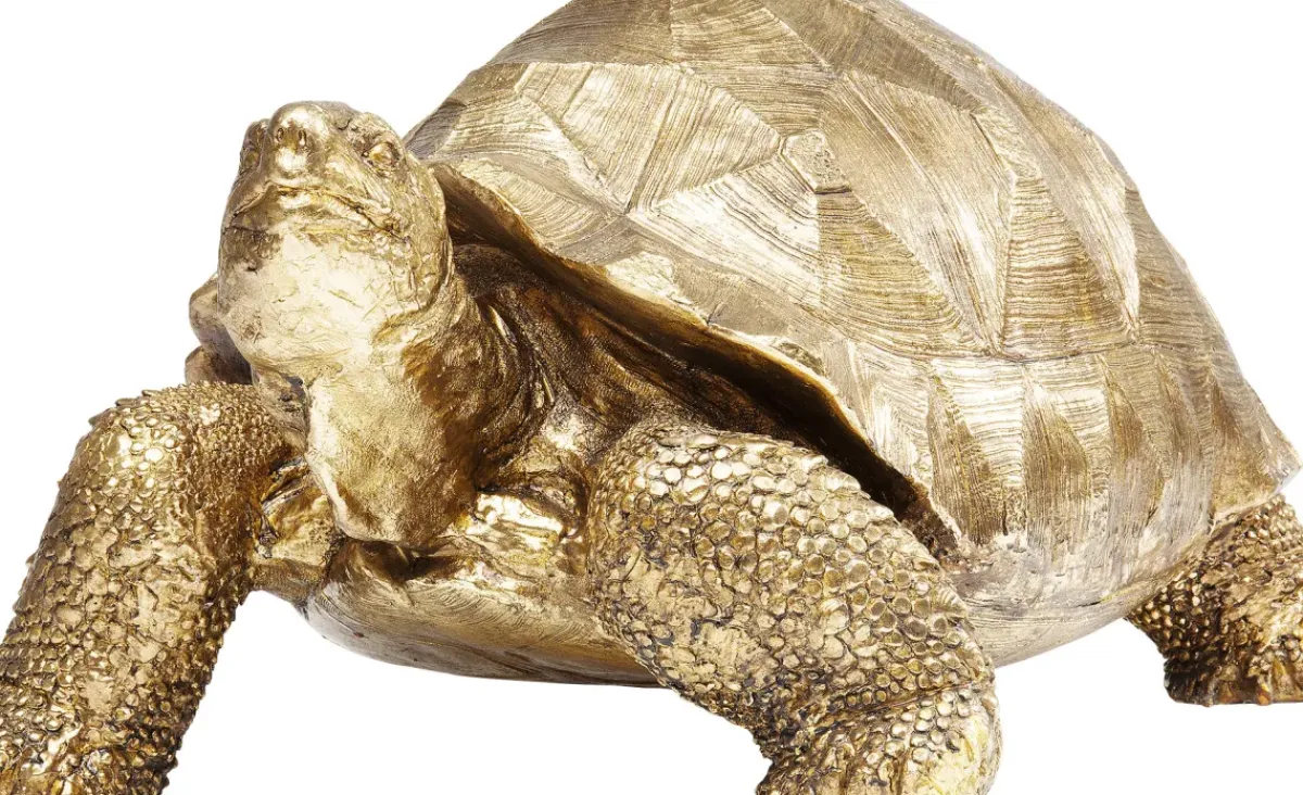 KARE24.se Skulptur Turtle - Dekor Sköldpadda Guld, 60cm - KARE Design Hot